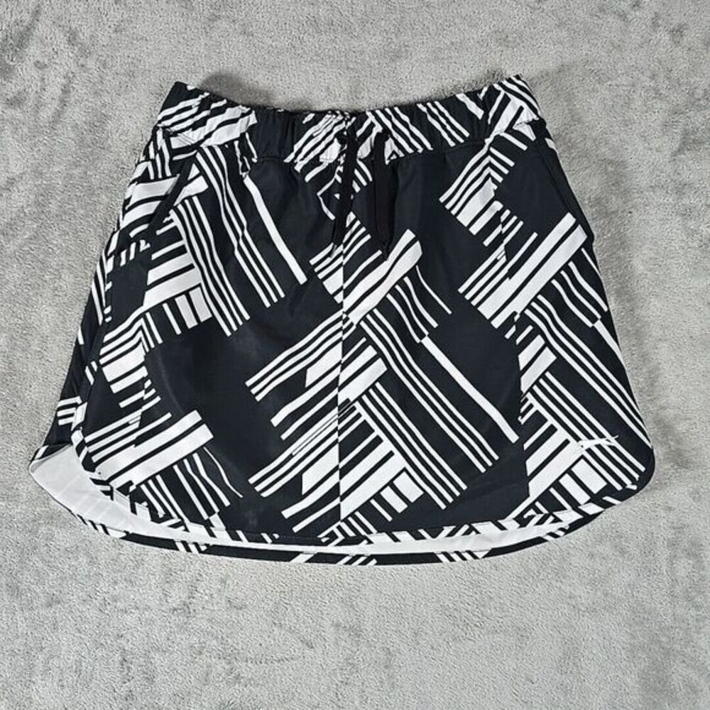 Slazenger Skort‎ Womens Small Black/ White Pattern Sportswear Activewear